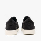 Hush Puppies LUMI Womens Nubuck Slip On Shoes Black