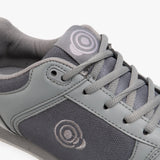 DEK JACK Mens Lace Up Trainer/Bowling Shoe Grey