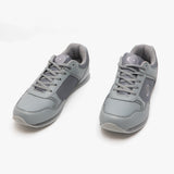 DEK JACK Mens Lace Up Trainer/Bowling Shoe Grey