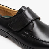 Roamers GRAHAM Mens Touch Close Light XXX Extra Wide Shoes Black