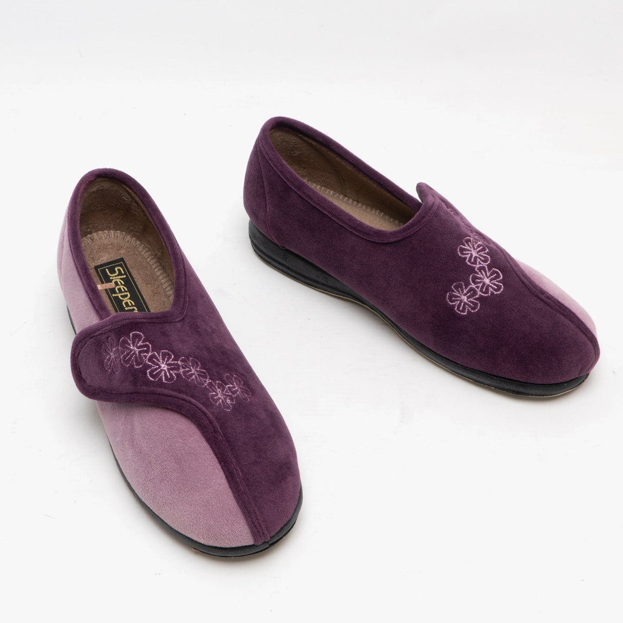 Sleepers GEMMA Womens Full Slippers Purple/Lilac