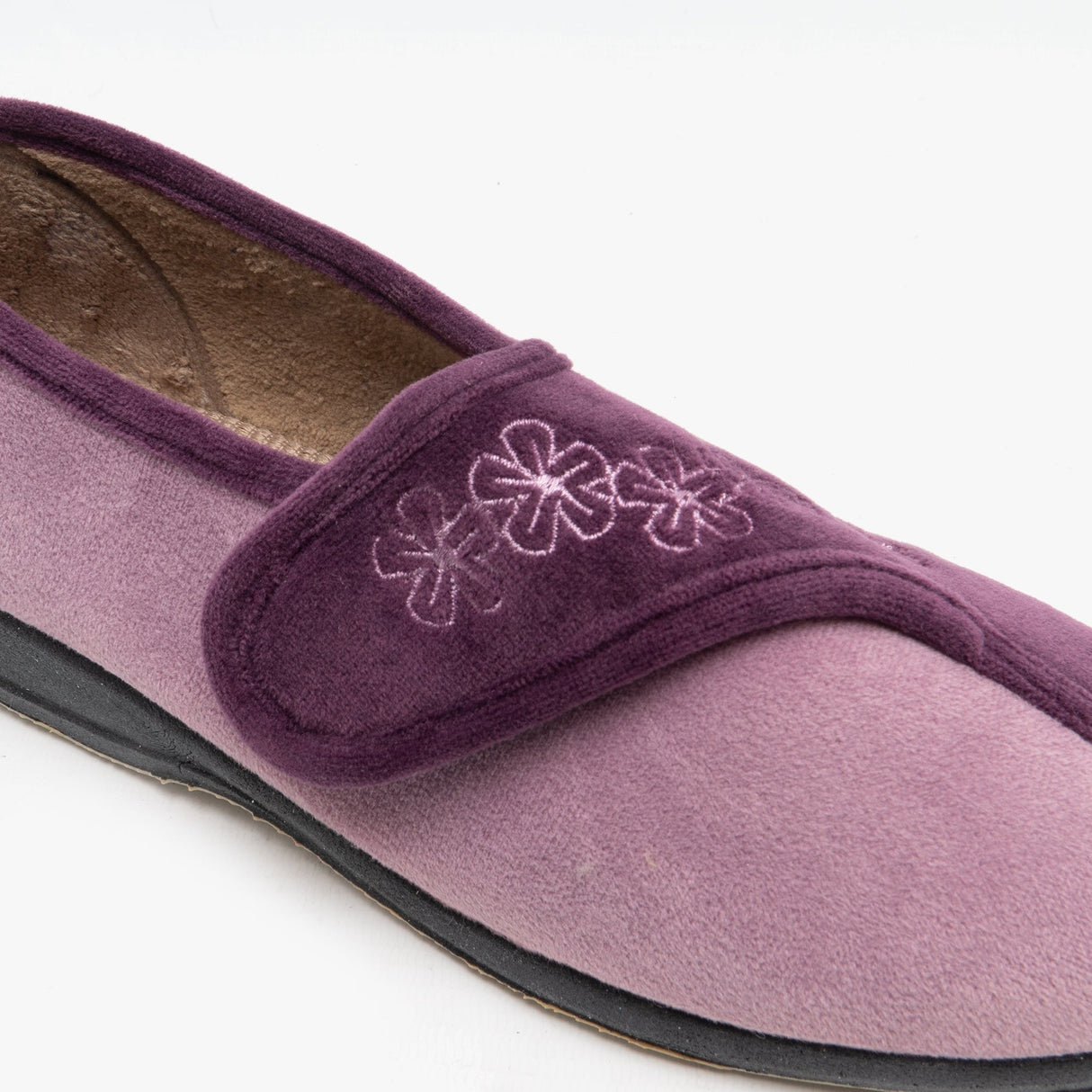 Sleepers GEMMA Womens Full Slippers Purple/Lilac