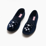 Zedzzz JOANNA Womens Full Slippers Navy