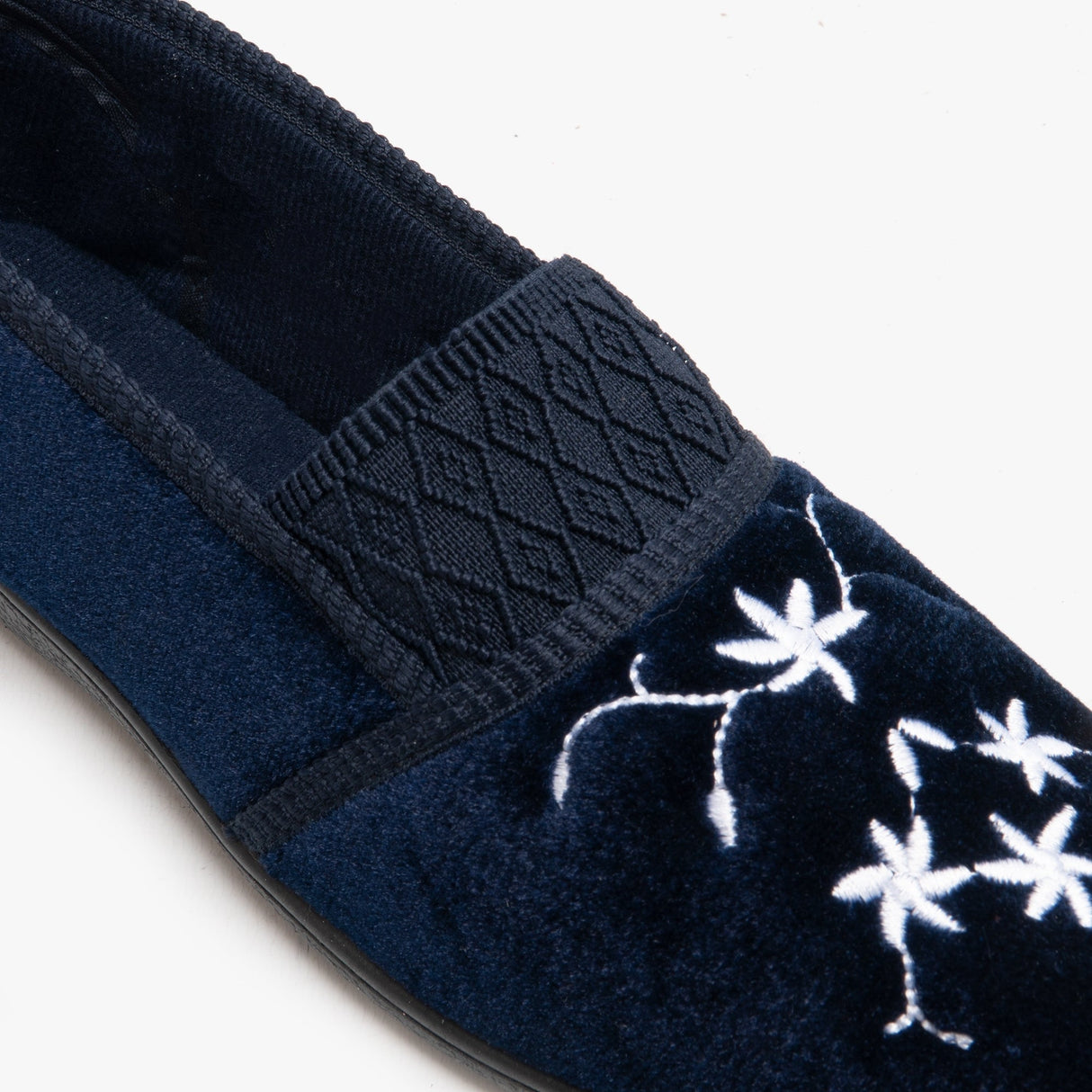 Zedzzz JOANNA Womens Full Slippers Navy