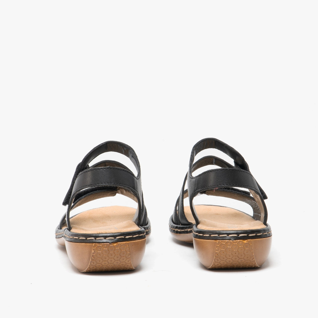 Rieker 659C7-00 Womens Sandals Black