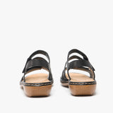 Rieker 659C7-00 Womens Sandals Black