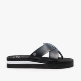 Rocket Dog WILMER Burn Womens Flip Flops Black