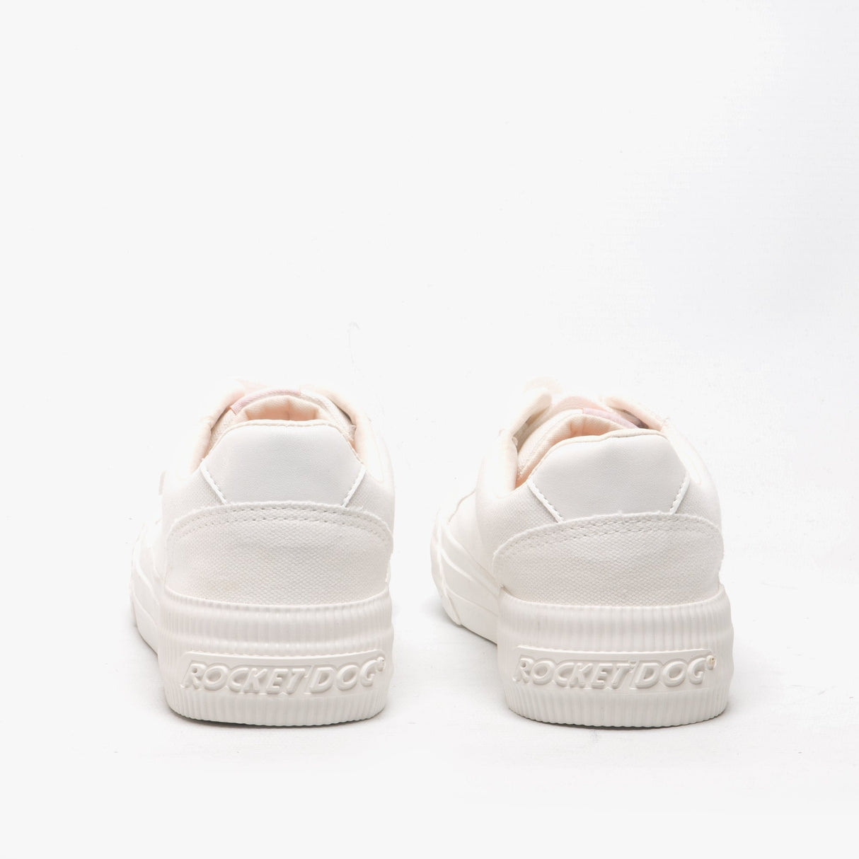 Rocket Dog CHEERY Womens Canvas Trainers White