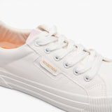 Rocket Dog CHEERY Womens Canvas Trainers White