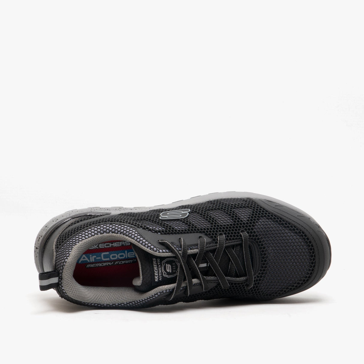 Skechers Work 77273EC BULKLIN - LYNDALE Womens Safety Trainers Black/Grey