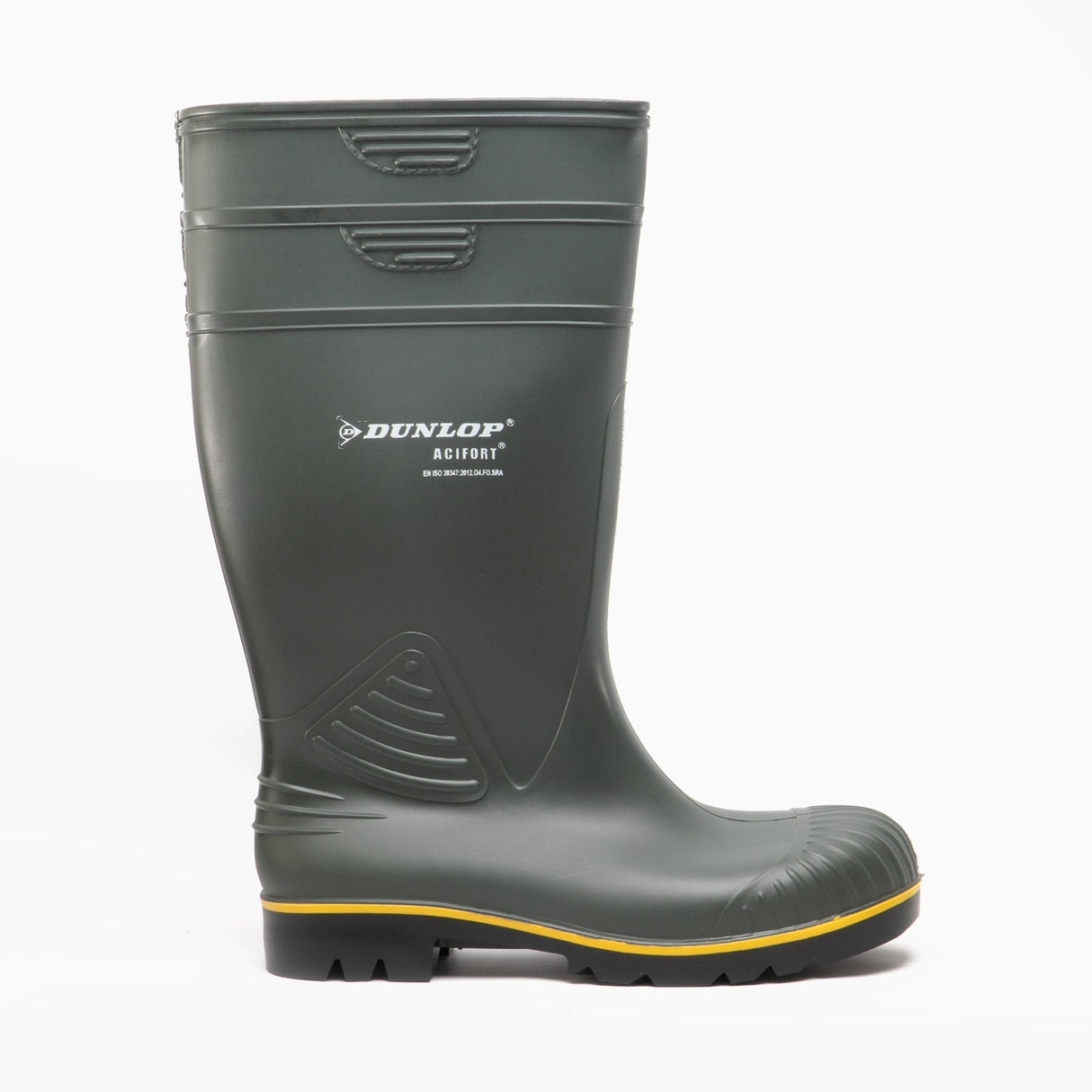 Dunlop ACIFORT Mens Agricultural Wellington Boots Green