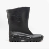 Dunlop DEE Unisex Half Length Wellington Boots Black