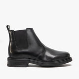 Roamers OLIVER Mens Twin Gusset Soft Leather Chelsea Boots Black