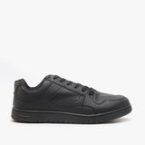 DEK EUSTON Mens Lace Up Trainers All Black