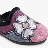 Sleepers KIMBERLY Womens Mule Slippers Black Multi