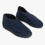 Comfylux JAMES Mens Boot Slippers Navy