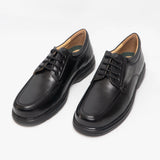 Roamers LOWELL Mens Leather Wide (E) Fit Shoes Black