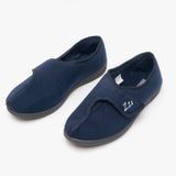 Zedzzz CONNOR Mens Full Slippers Navy