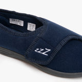 Zedzzz CONNOR Mens Full Slippers Navy