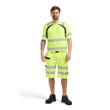 Blaklader 1586 Hi-Vis Stretch Holster Pocket Shorts