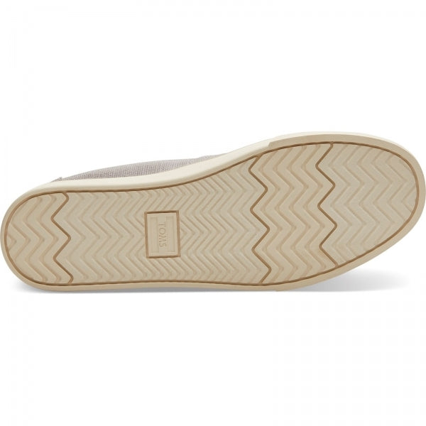 TOMS ALPARGATA Womens Canvas Slip-On Shoes Grey