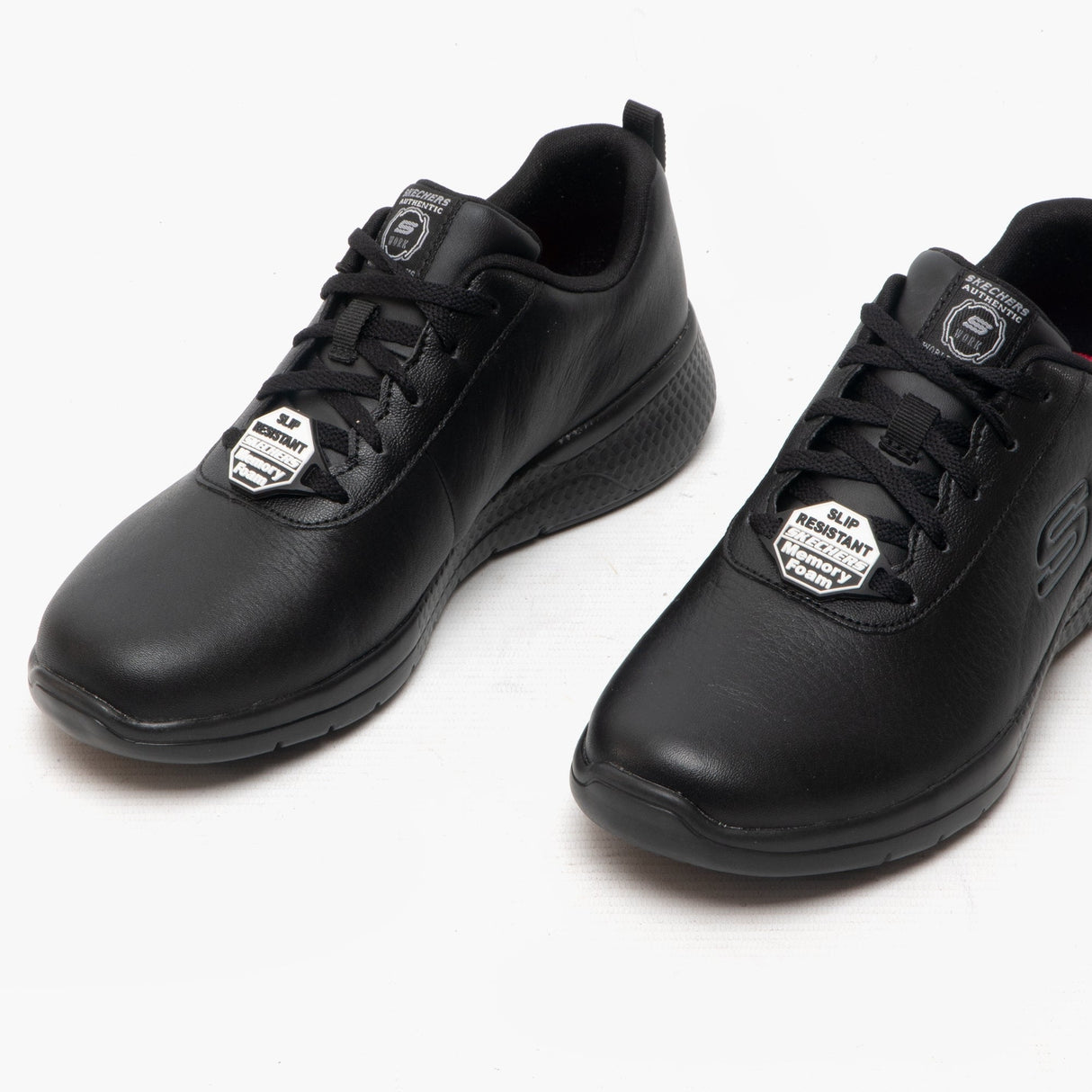 Skechers Work 108010EC MARSING - GMINA SR Womens Occupational Trainers Black