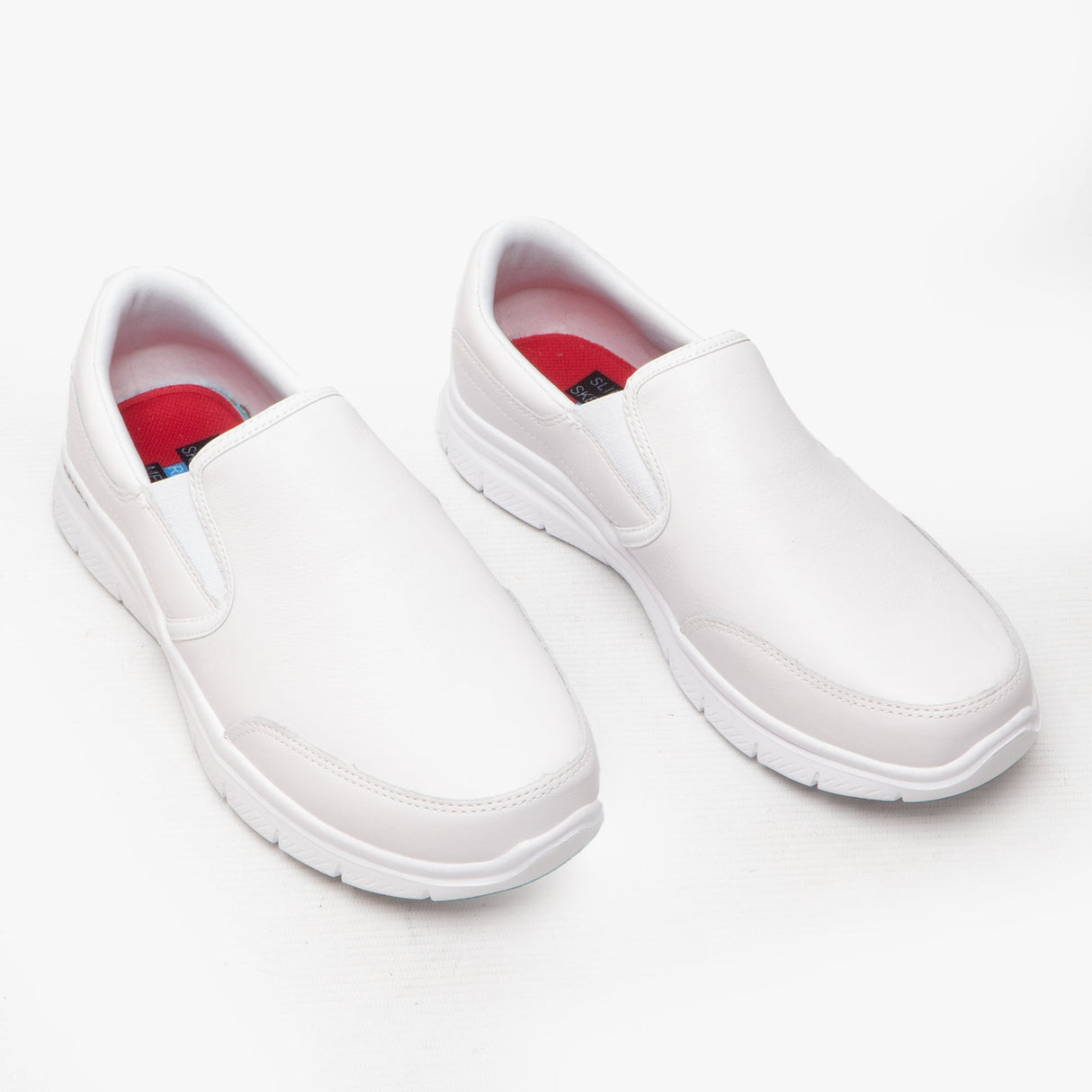 Skechers Work 77071EC FLEX ADVANTAGE- BRONWOOD SR Mens Occupational Shoes White