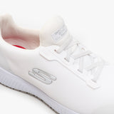 Skechers Work 77222EC SQUAD SR Womens Occupational Trainers White
