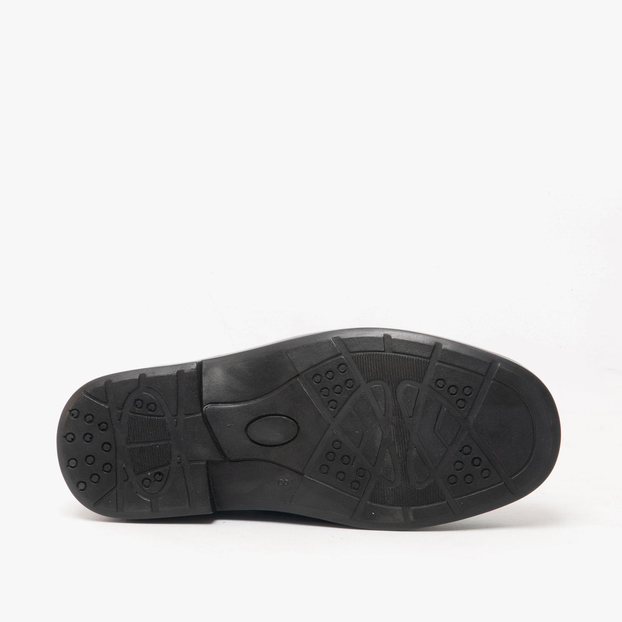 Roamers DREW Mens Extra Wide Fit Touch Fasten Shoes Black