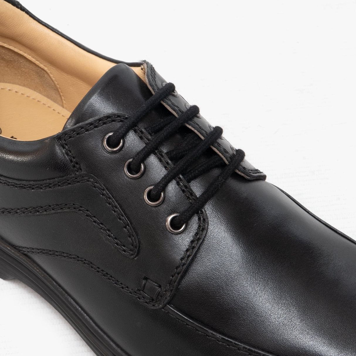 Roamers DERMOT Mens Extra Wide Fit Shoes Black