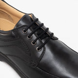 Roamers DERMOT Mens Extra Wide Fit Shoes Black