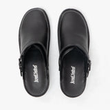 Josef Seibel BETSY Womens Leather Mule Clogs Black