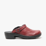 Josef Seibel BETSY Womens Leather Mule Clogs Hibiscus