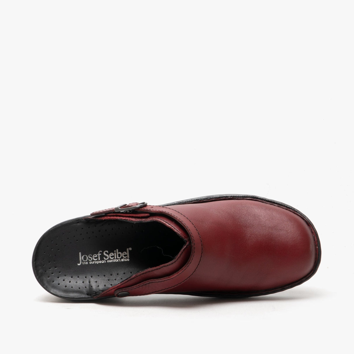 Josef Seibel BETSY Womens Leather Mule Clogs Hibiscus