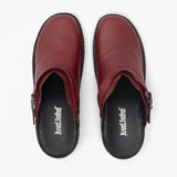 Josef Seibel BETSY Womens Leather Mule Clogs Hibiscus