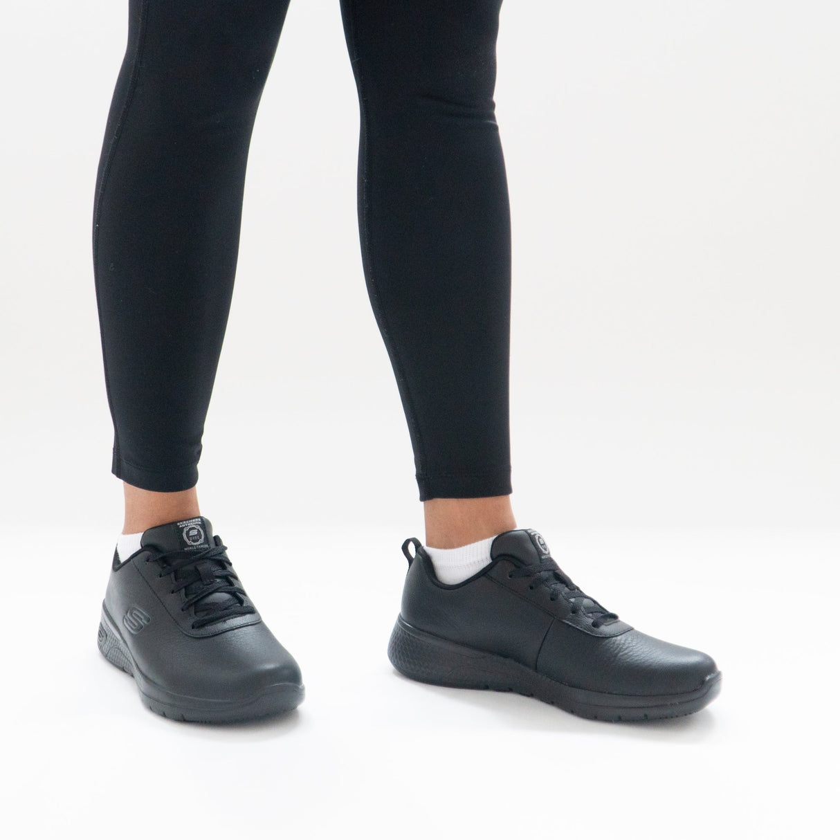 Skechers Work 108010EC MARSING - GMINA SR Womens Occupational Trainers Black