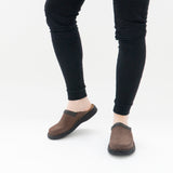 Josef Seibel MAX Mens Nubuck Leather Mule Clogs Brasil