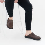 Josef Seibel KLAUS Mens Leather Mule Brasil/Black