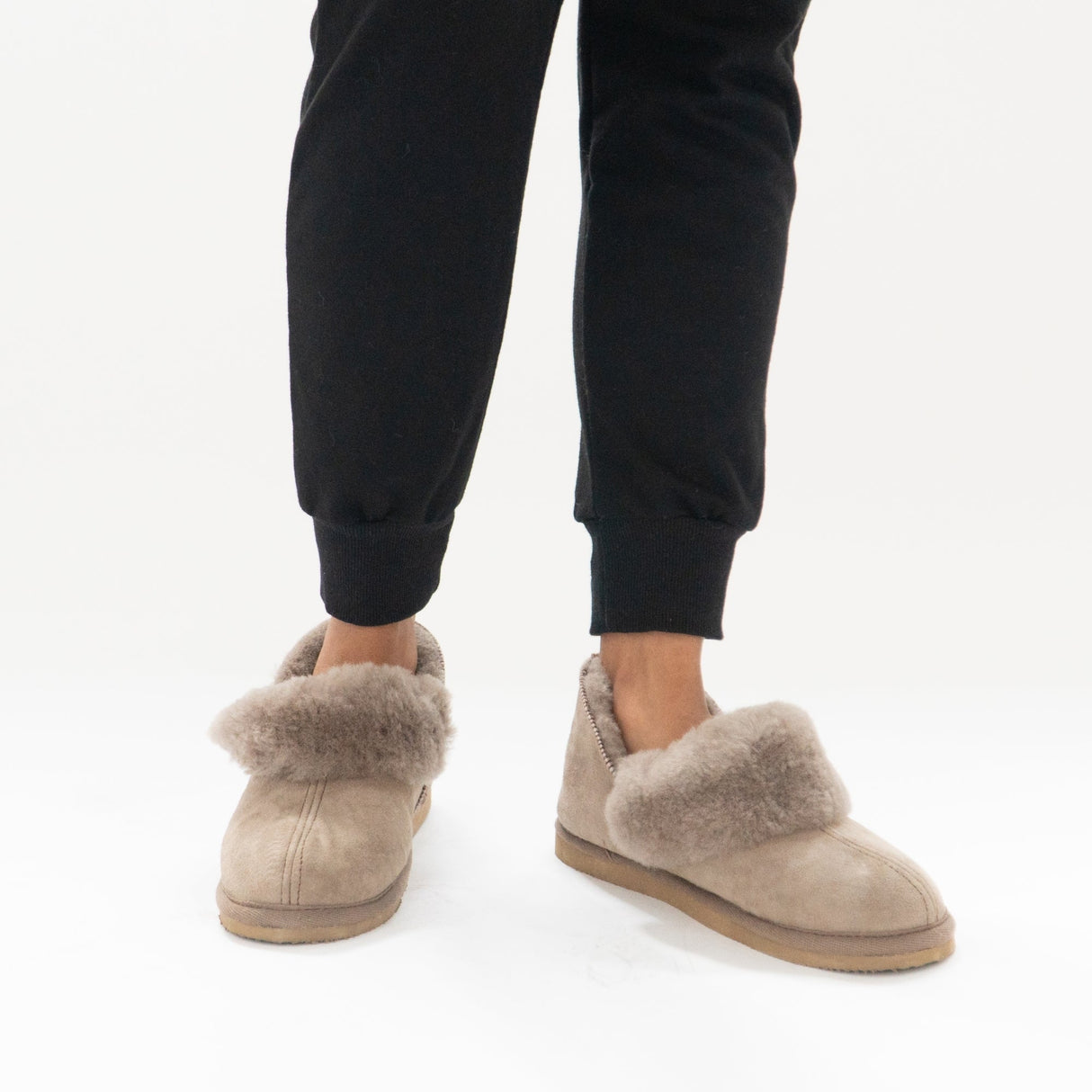 Shepherd KARIN Womens Sheepskin Slipper Boots Stone
