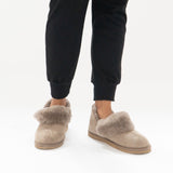 Shepherd KARIN Womens Sheepskin Slipper Boots Stone