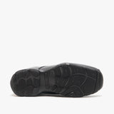 Hush Puppies ELIJAH Boys Leather School Shoes Black