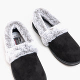 Skechers 32777/BLK COZY CAMPFIRE-TEAM TOASTY Womens Full Slippers Black