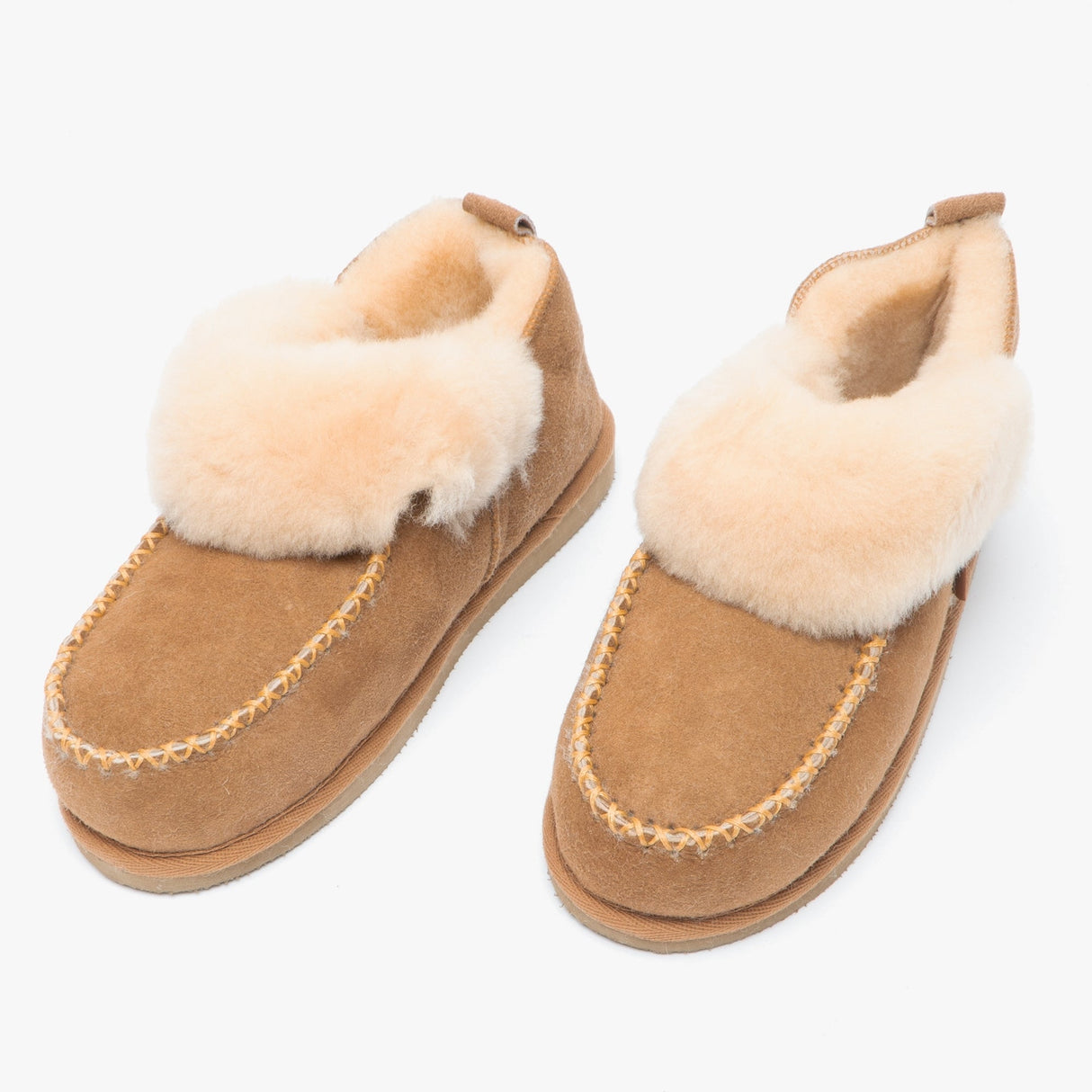 Shepherd ALBINA Womens Sheepskin Slipper Boots Chestnut