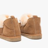 Shepherd ALBINA Womens Sheepskin Slipper Boots Chestnut