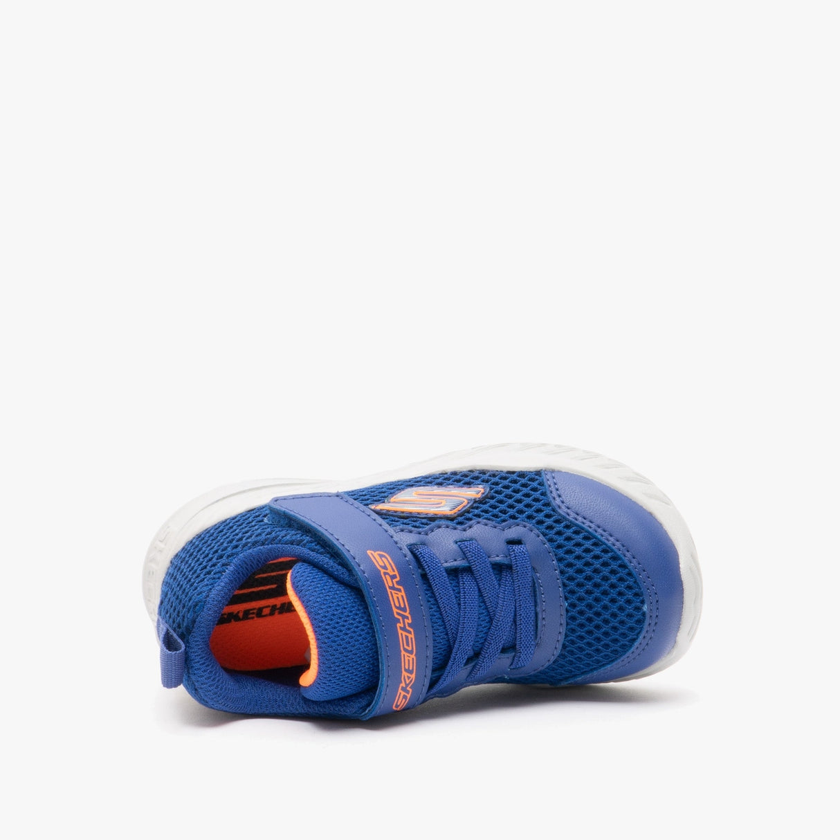 Skechers 400083N/BLOR NITRO SPRINT KRODON Boys Trainers Blue/Orange