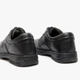 Hush Puppies OUTLAW II Mens Leather Shoes Black
