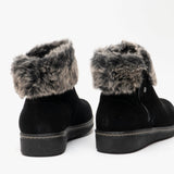 Hush Puppies PENNY Womens Suede Ankle Boot Black