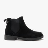 Hush Puppies MADDY Womens Suede Ankle Boot Black