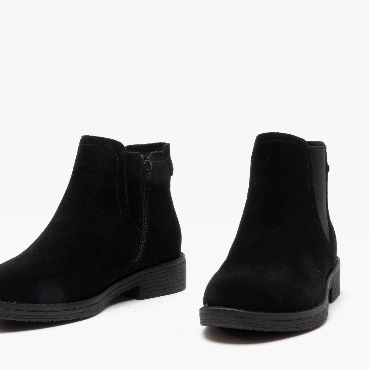 Hush Puppies MADDY Womens Suede Ankle Boot Black