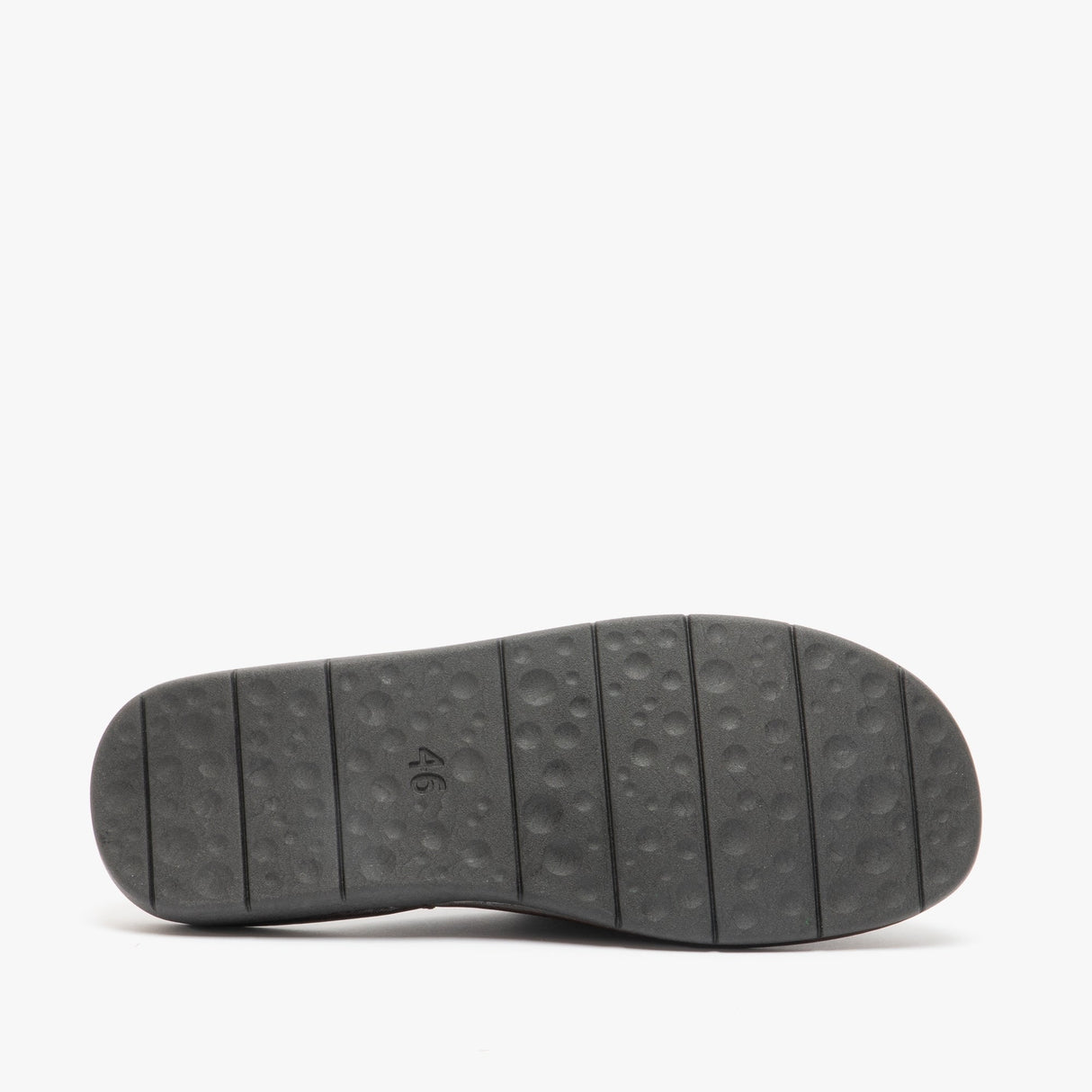 HOS Comfort ARCHIE Mens PU Mule Slippers Brown